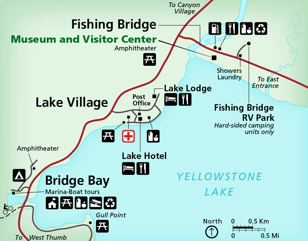 Lake/Fishing Bridge Map