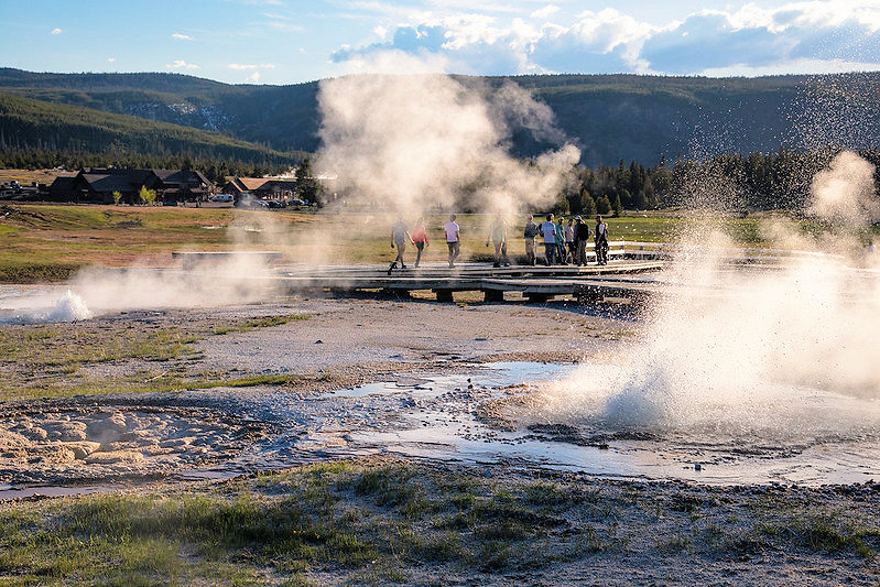 Praktisk dosis Anden klasse Yellowstone's Most Popular Geysers