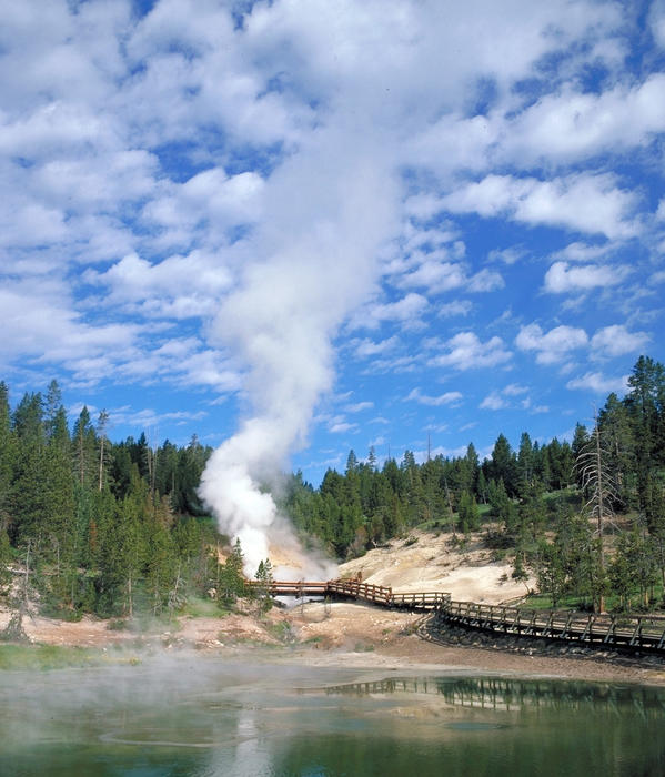 Mud Volcano Geyser Basin