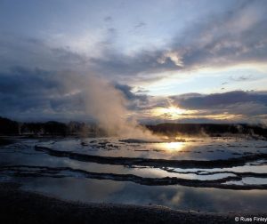 Great Fountain Geyser - Not Erupting