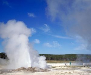 Jet Geyser erupting