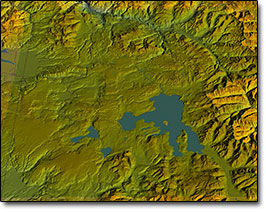 Yellowstone 3d Map