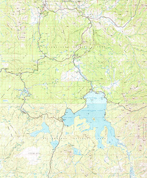 Yellowstone Topo Map