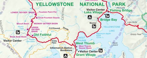 Yellowstone National Park Maps Official Park Map Topo And More 9274