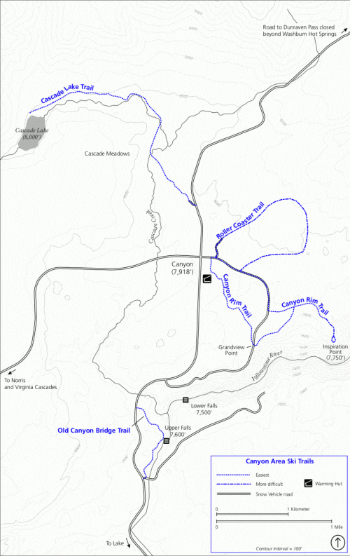 Yellowstone National Park Maps - Official Park Map, Topo and More