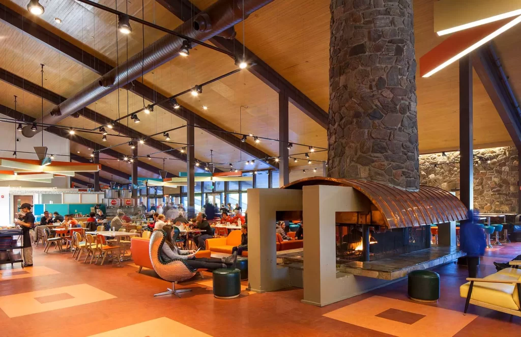 Canyon Lodge Dining Room Interior